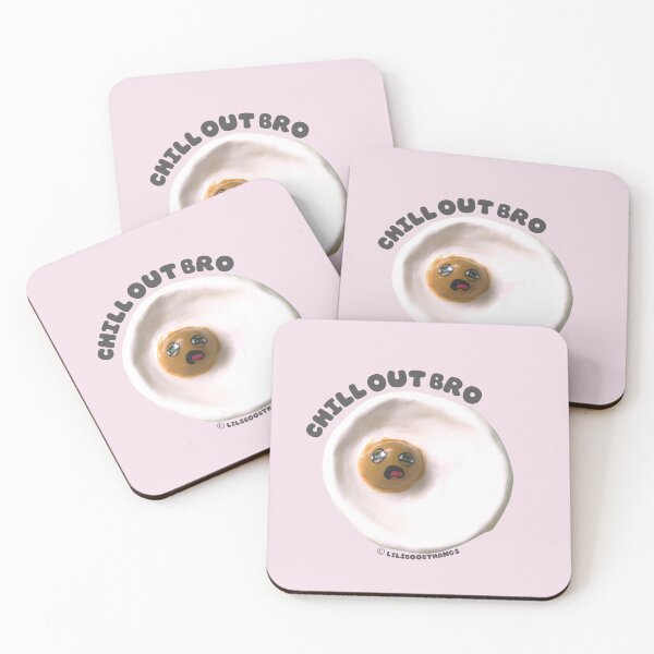 Item preview, Chill out bro, Egg dude, egg art, cute blob, v3, pink | @lilsboobthangs © designed and sold by lilsboobthangs.
