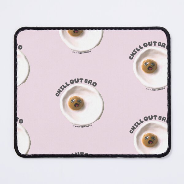 Item preview, Chill out bro, Egg dude, egg art, cute blob, v3, pink | @lilsboobthangs © designed and sold by lilsboobthangs.