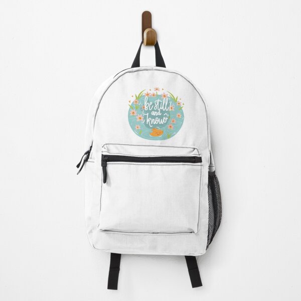 Item preview, Be Still and Know: Ducks Pond Illustration designed and sold by HahaHandlesHub.