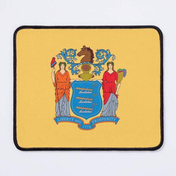 Item preview, New Jersey Flag designed and sold by taoistviking.