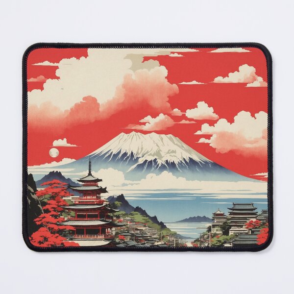 Item preview, Kagoshima Japan Vintage Poster Tourism designed and sold by TravelersGems.
