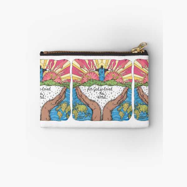 Item preview, For God so Loved the World: Christian Love Illustration designed and sold by HahaHandlesHub.