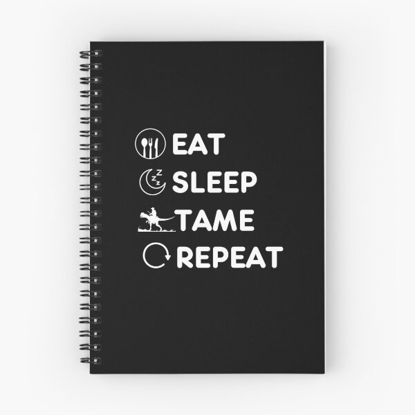 Item preview, Eat Sleep Tame Repeat designed and sold by dooddles.