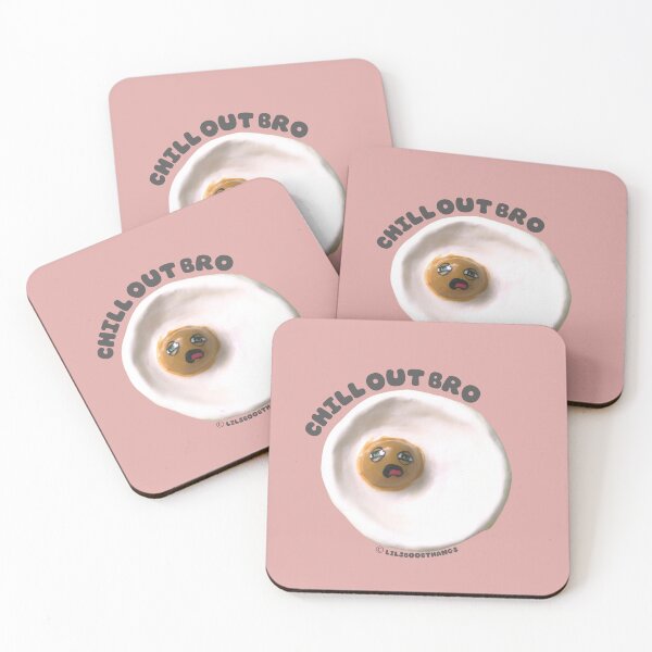 Item preview, Chill out bro, Egg dude, egg art, cute blob, v4 | @lilsboobthangs © designed and sold by lilsboobthangs.