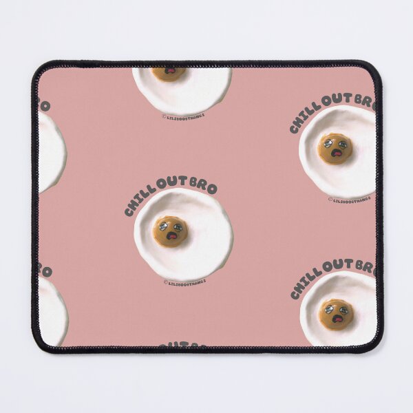 Item preview, Chill out bro, Egg dude, egg art, cute blob, v4 | @lilsboobthangs © designed and sold by lilsboobthangs.