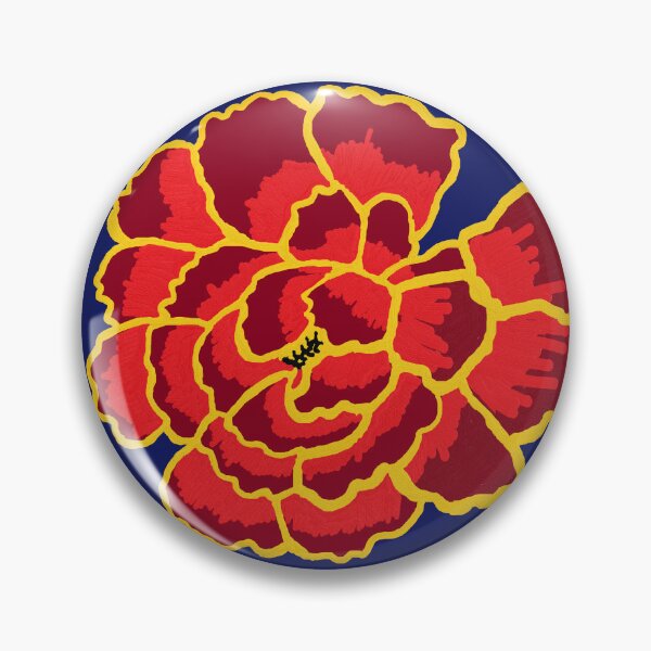 Item preview, flor de peonía, flor ROJA, pintura al óleo designed and sold by zzzozzo.