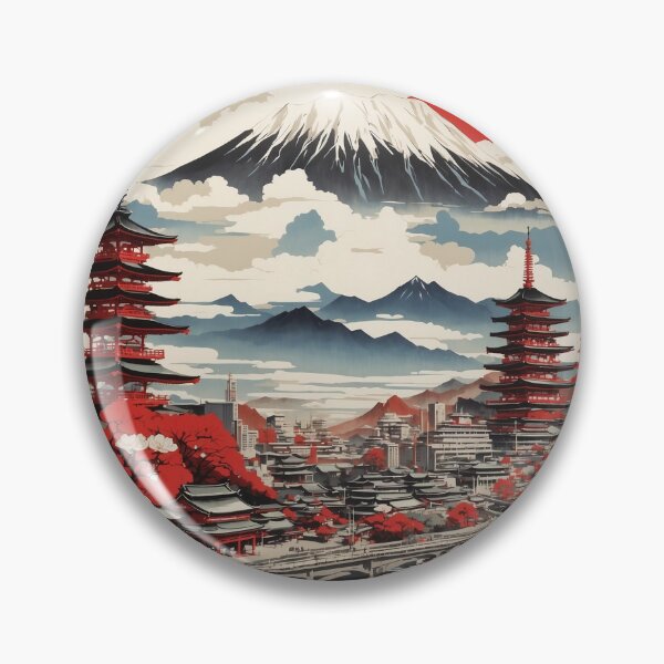 Item preview, Kagawa Japan Vintage Poster Tourism designed and sold by TravelersGems.