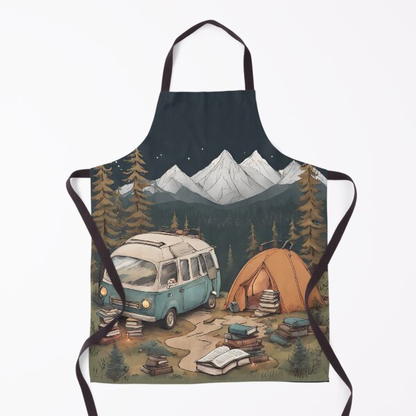 Item preview, Bookish Camping Van designed and sold by InkDrinker23.