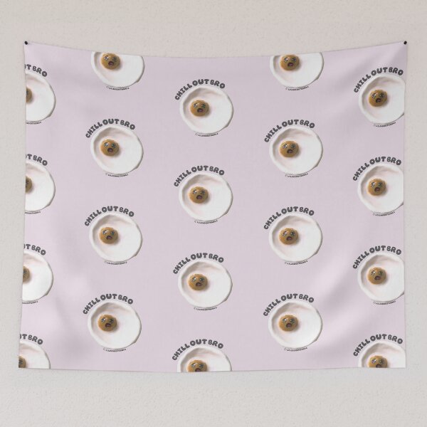 Item preview, Chill out bro, Egg dude, egg art, cute blob, v5 | @lilsboobthangs © designed and sold by lilsboobthangs.