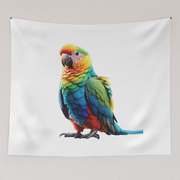 Item preview, Colourful Parrot Art designed and sold by GloriousArtSKD.