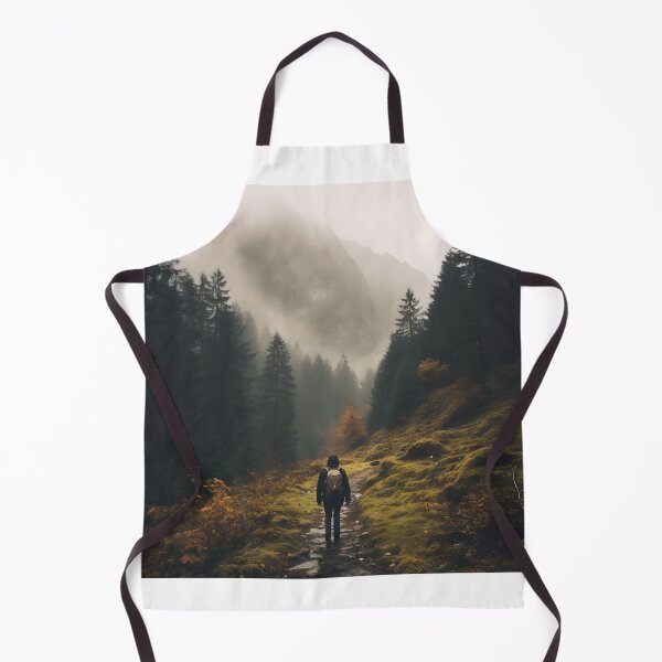 Item preview, Autumn Foggy Forest Trek designed and sold by Shirtastically.