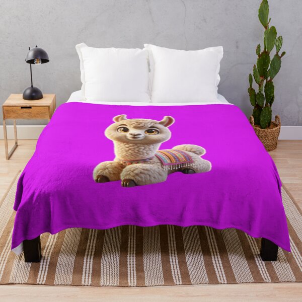 Item preview, Cute and adorable Llama or Alpaca with Peruvian rug on the back. No. 14 designed and sold by Nathalymx.