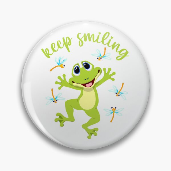 Item preview, Happy smiling frog designed and sold by D-Illustration.