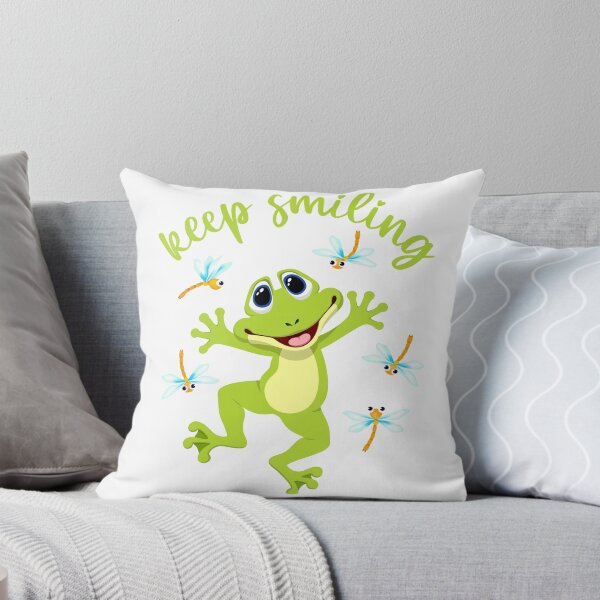 Item preview, Happy smiling frog designed and sold by D-Illustration.