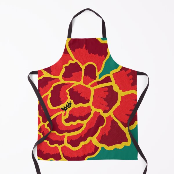 Aperçu de l'œuvre fleur de pivoine, fleur ROUGE, peinture à l'huile créée et vendue par zzzozzo.