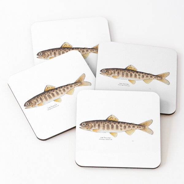 Item preview, Lake Trout Parr Painting designed and sold by Stephen Emms.