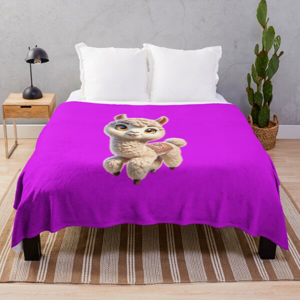 Item preview, Cute and adorable Llama or Alpaca with Peruvian rug on the back. No. 16 designed and sold by Nathalymx.