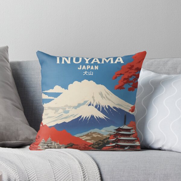Item preview, Inuyama Japan Vintage Poster Tourism  designed and sold by TravelersGems.
