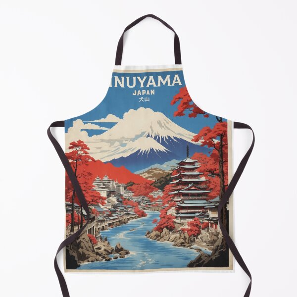 Item preview, Inuyama Japan Vintage Poster Tourism designed and sold by TravelersGems.