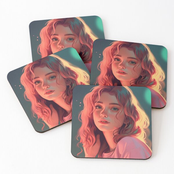 Item preview, Relaxing Lofi Anime Girl - Tranquil Artwork designed and sold by SilkPajamas.