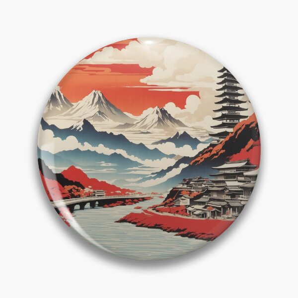 Item preview, Ishikawa Japan Vintage Poster Tourism designed and sold by TravelersGems.