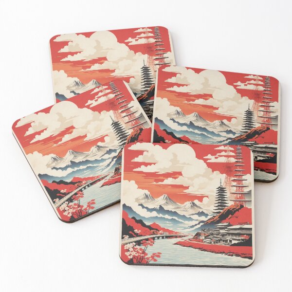 Item preview, Ishikawa Japan Vintage Poster Tourism designed and sold by TravelersGems.