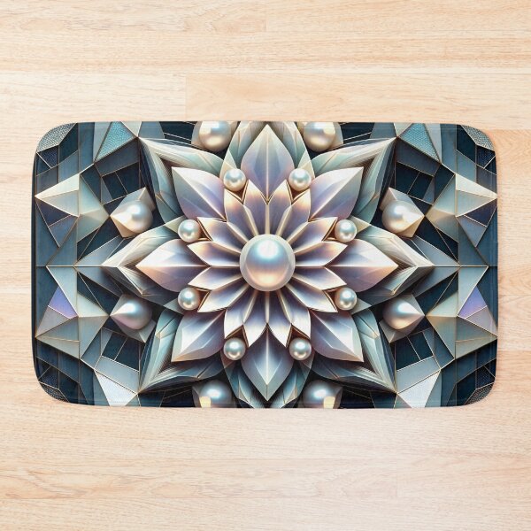 Item preview, Luminous Petal Mosaic: Pearlescent Kaleidoscope designed and sold by APARTAI EU.