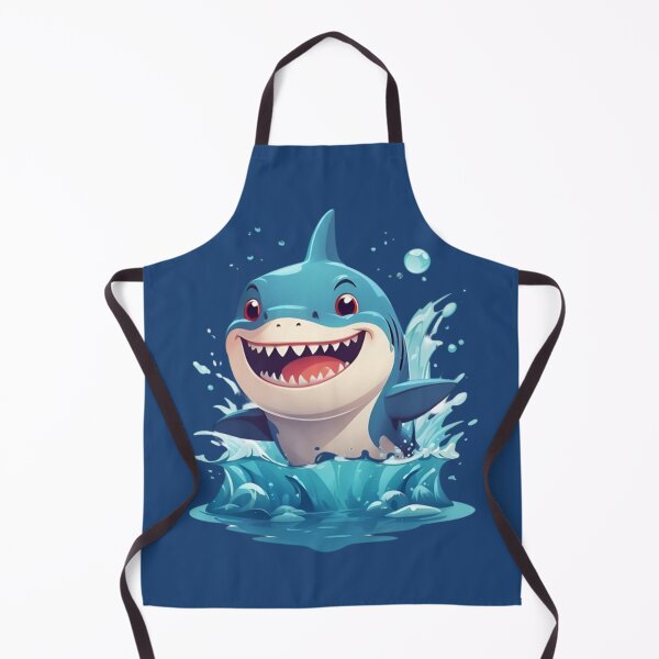 Item preview, Leap of Joy: Smiling Little Shark designed and sold by modernaarte.