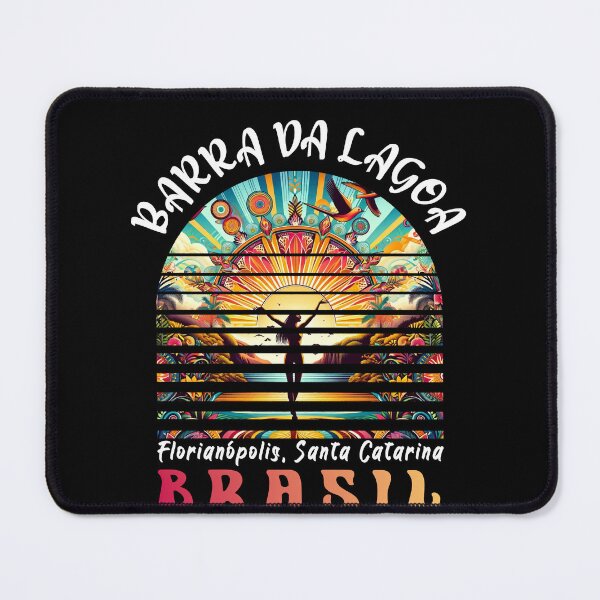 Item preview, Retro Brasil Barra da Lagoa Tropical Paradise designed and sold by SambaStyles.