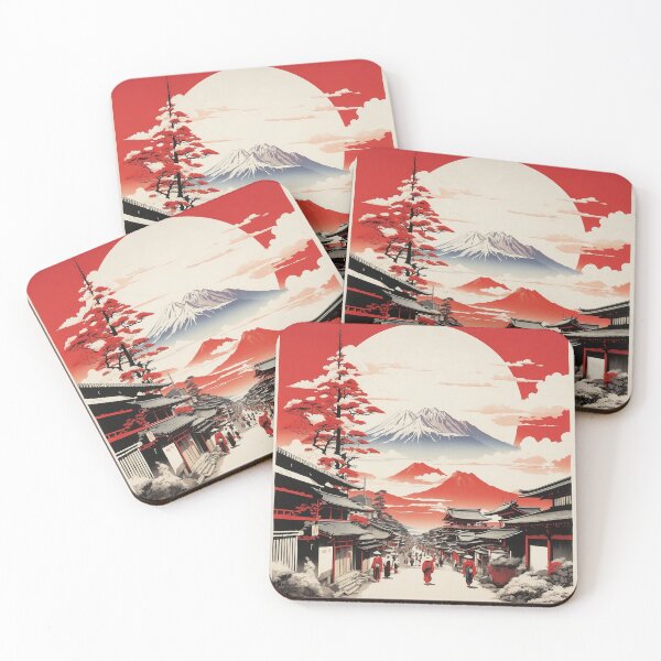 Item preview, Ibaraki Japan Vintage Poster Tourism  designed and sold by TravelersGems.