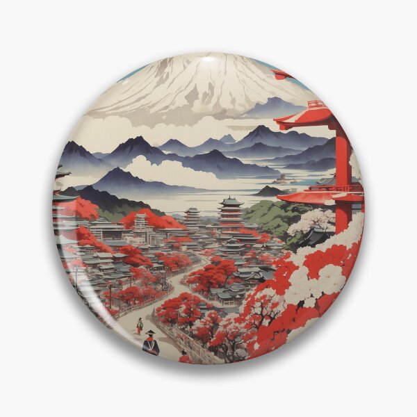 Item preview, Hyogo Japan Vintage Poster Tourism  designed and sold by TravelersGems.