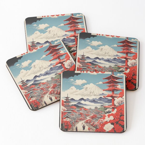 Item preview, Hyogo Japan Vintage Poster Tourism  designed and sold by TravelersGems.