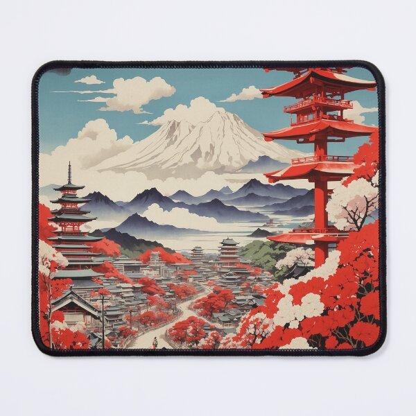 Item preview, Hyogo Japan Vintage Poster Tourism designed and sold by TravelersGems.