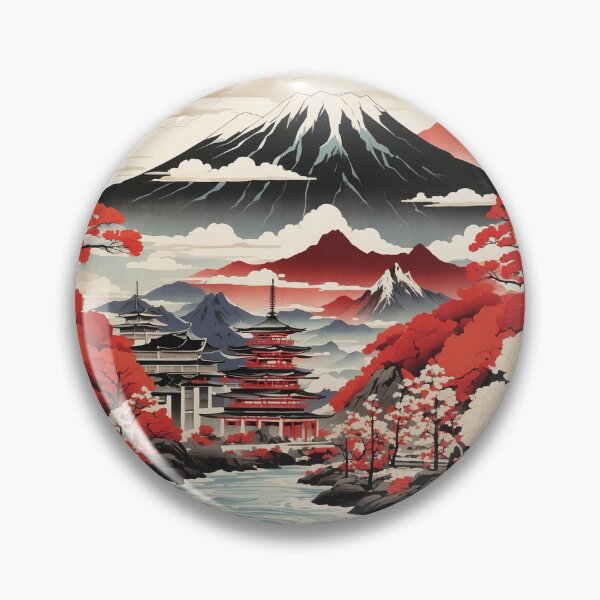 Item preview, Hyogo Japan Vintage Poster Tourism 2 designed and sold by TravelersGems.
