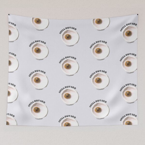 Item preview, Chill out bro, Egg dude, egg art, cute blob, v7 | @lilsboobthangs © designed and sold by lilsboobthangs.
