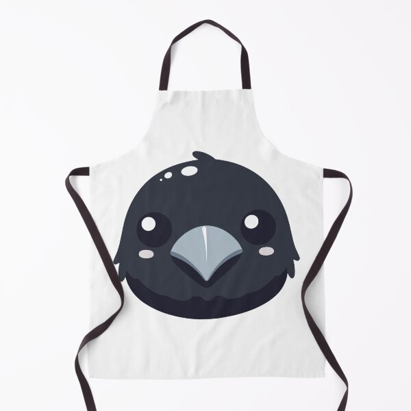 Item preview, Cute Vectoral Crow Face designed and sold by ArtfulWeave.
