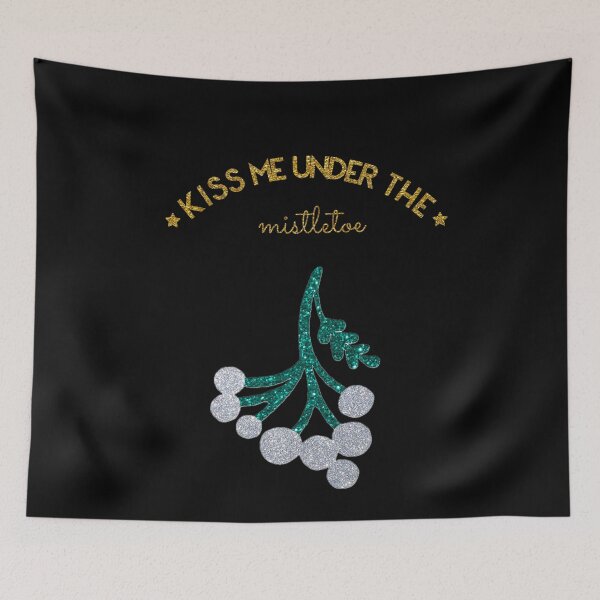 Item preview, Kiss me under the mistletoe No. 2 designed and sold by asanaworld.