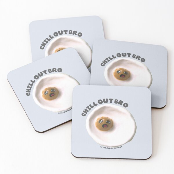 Item preview, Chill out bro, Egg dude, egg art, cute blob, v8 | @lilsboobthangs © designed and sold by lilsboobthangs.