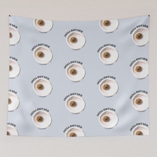 Item preview, Chill out bro, Egg dude, egg art, cute blob, v8 | @lilsboobthangs © designed and sold by lilsboobthangs.
