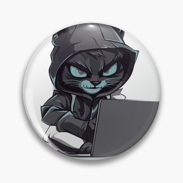 Item preview, Hacker Cat designed and sold by david stigler.