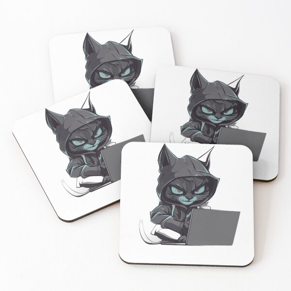Item preview, Hacker Cat designed and sold by david stigler.
