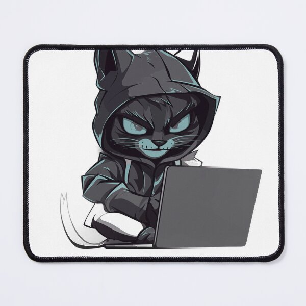 Item preview, Hacker Cat designed and sold by david stigler.