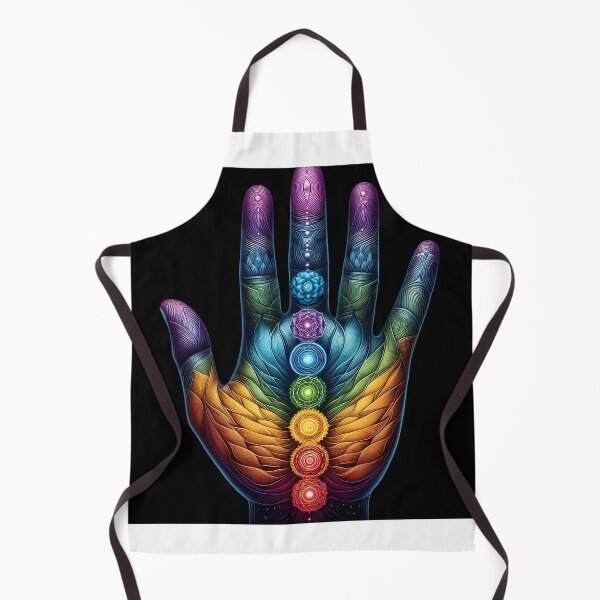 Item preview, Spiritual Cosmos Harmony Chakra Hand designed and sold by omrclr.