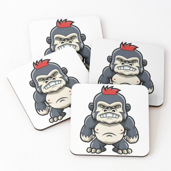 Item preview, Angry vanilla gorilla red hair  designed and sold by bukajart.