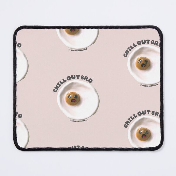 Item preview, Chill out bro, Egg dude, egg art, cute blob, v6 | @lilsboobthangs © designed and sold by lilsboobthangs.