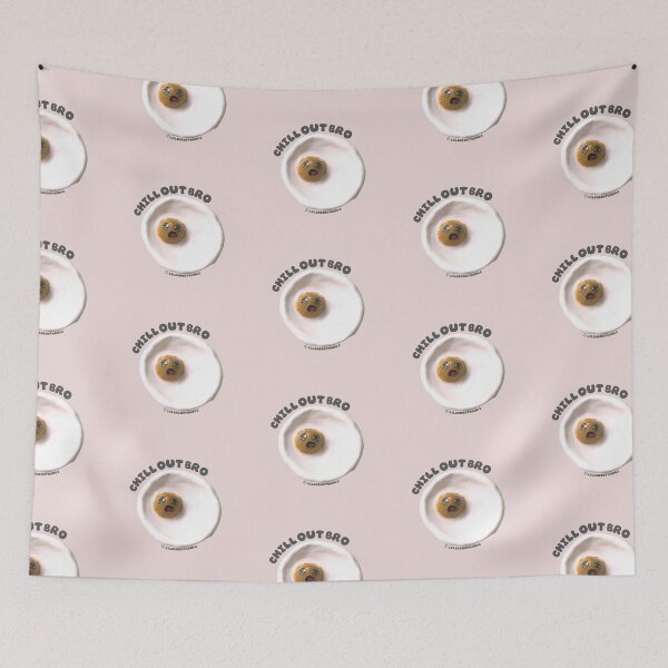Item preview, Chill out bro, Egg dude, egg art, cute blob, v6 | @lilsboobthangs © designed and sold by lilsboobthangs.