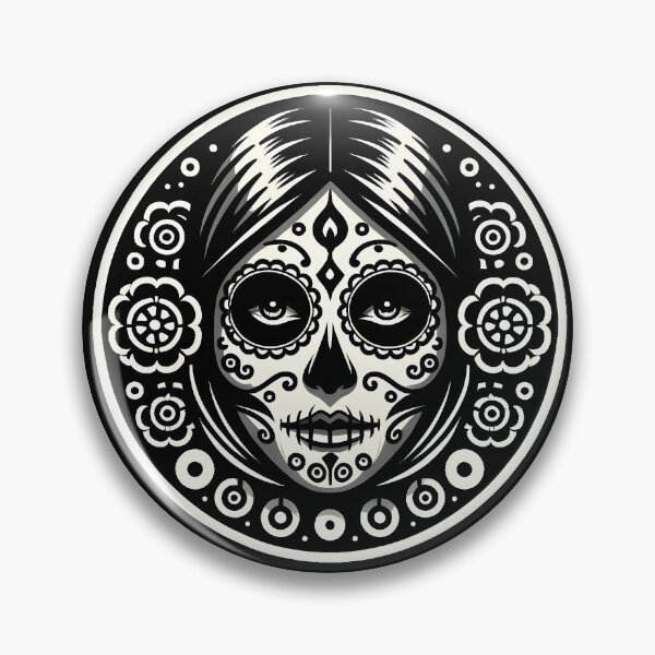 Item preview, Calaveras Monochrome designed and sold by Kikus31.