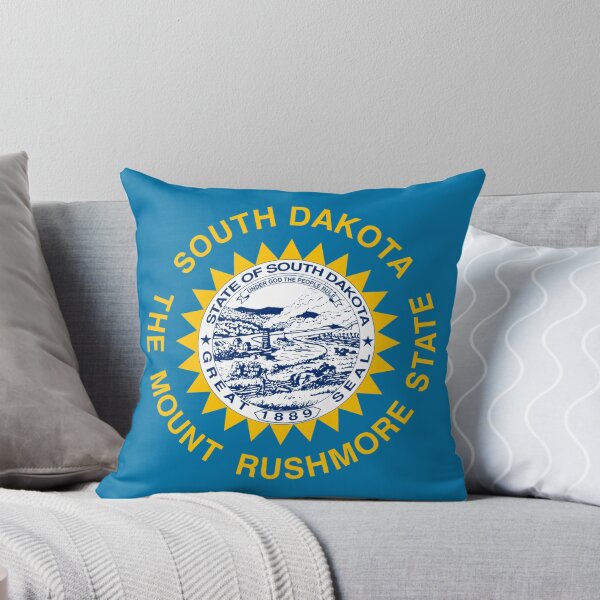 Artikelvorschau, South Dakota-Flagge entworfen und verkauft von taoistviking.