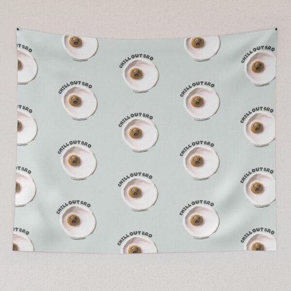 Item preview, Chill out bro, Egg dude, egg art, cute blob, v9 | @lilsboobthangs © designed and sold by lilsboobthangs.
