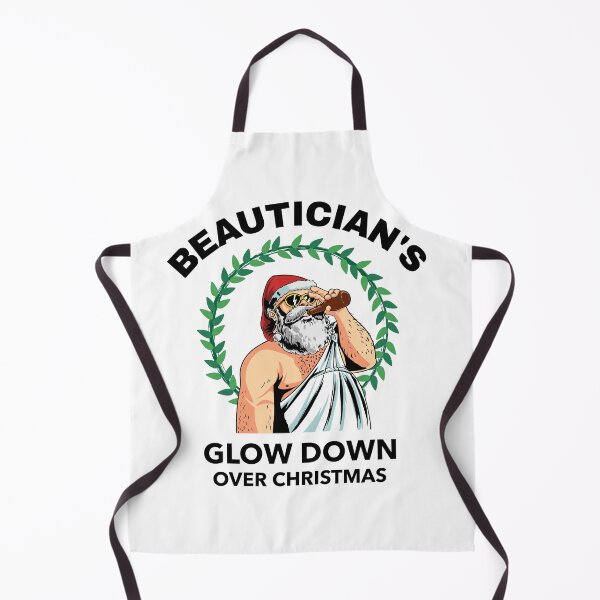 Item preview, Beautician's Glow Down over Christmas Beautician Christmas designed and sold by GoodTeesOnly.